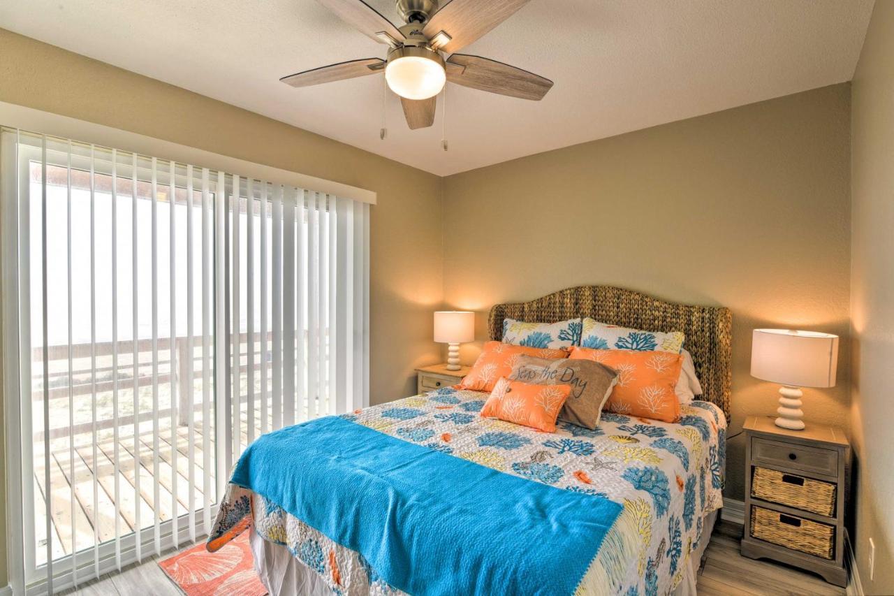 Beachfront Galveston Oasis Balconies, Ocean View! Екстер'єр фото
